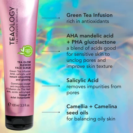 TEA GLOW BLEAMISH FACE SCRUB