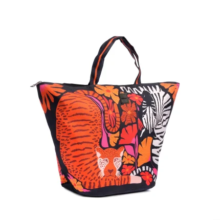 Borsa Mare Wild Jungle Arancio