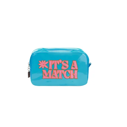 Beauty Case Medio Lucido Azzurro It’s a Match