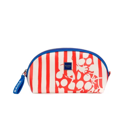 Pochette Media a Righe Rosse Polka Lobster