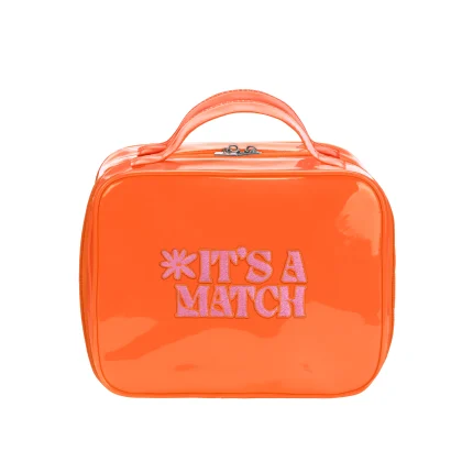 Beauty Case Lucido Arancione It’s a Match