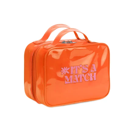 Beauty Case Lucido Arancione It’s a Match