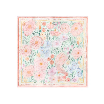 Foulard Stampato In Busta Abbinata Natural Blossom