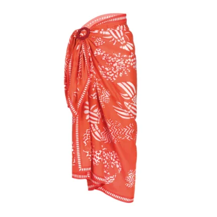 Pareo in Cotone Polka Lobster