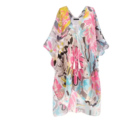 Caftano Multicolor Fiori
