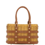 BORSA A MANO MARRONE