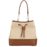 BORSA A MANO MARRONE