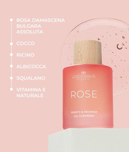 ROSE Purify & Nourish Oil Cleanser