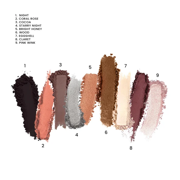 PALETTE BROWNIE DI OMBRETTI GLAMOUR