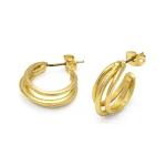 ORECCHINI C HOOP BOLD