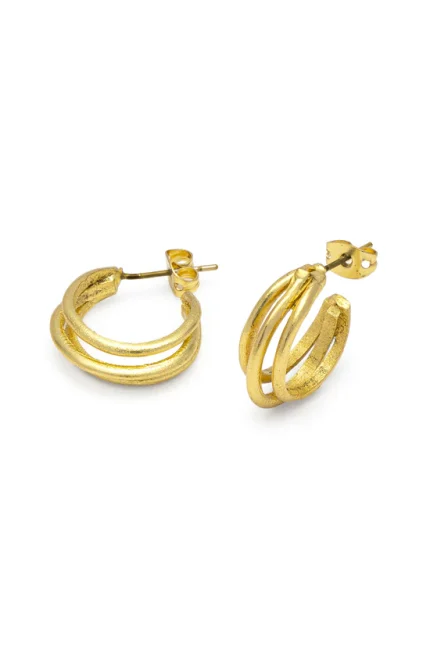 ORECCHINI C HOOP BOLD