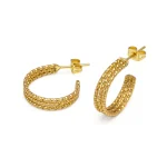 ORECCHINI C HOOP DESIGN