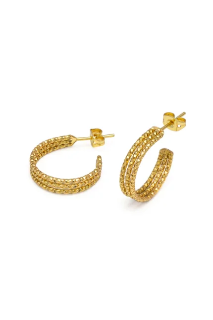 ORECCHINI C HOOP DESIGN