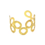 BRACCIALE FASCIA CERCHI RIGATI