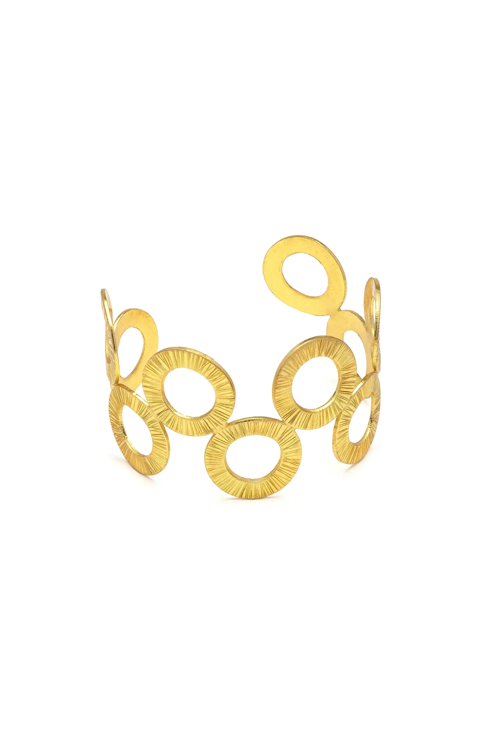 1327 BRACCIALE FASCIA CERCHI RIGATI