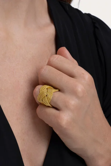 ANELLO INTRECCIATO