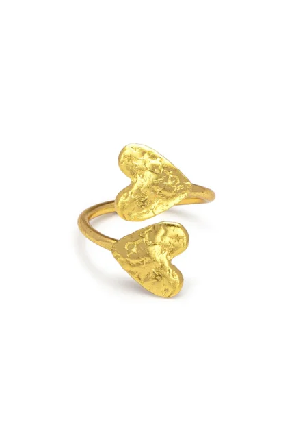ANELLO DUE CUORI
