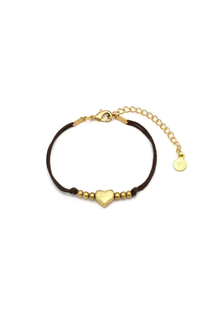 BRACCIALE DOPPIO FILO CUORE