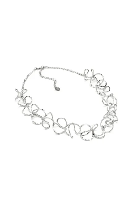 COLLANA CURVE SILVER