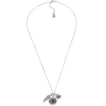 COLLANA QUADRIFOGLIO PIUMA