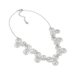 COLLANA TRIS SPIRALI SILVER