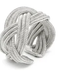 ANELLO FASCIA TRECCIA MOLLA