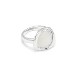 ANELLO PIETRA BIANCA