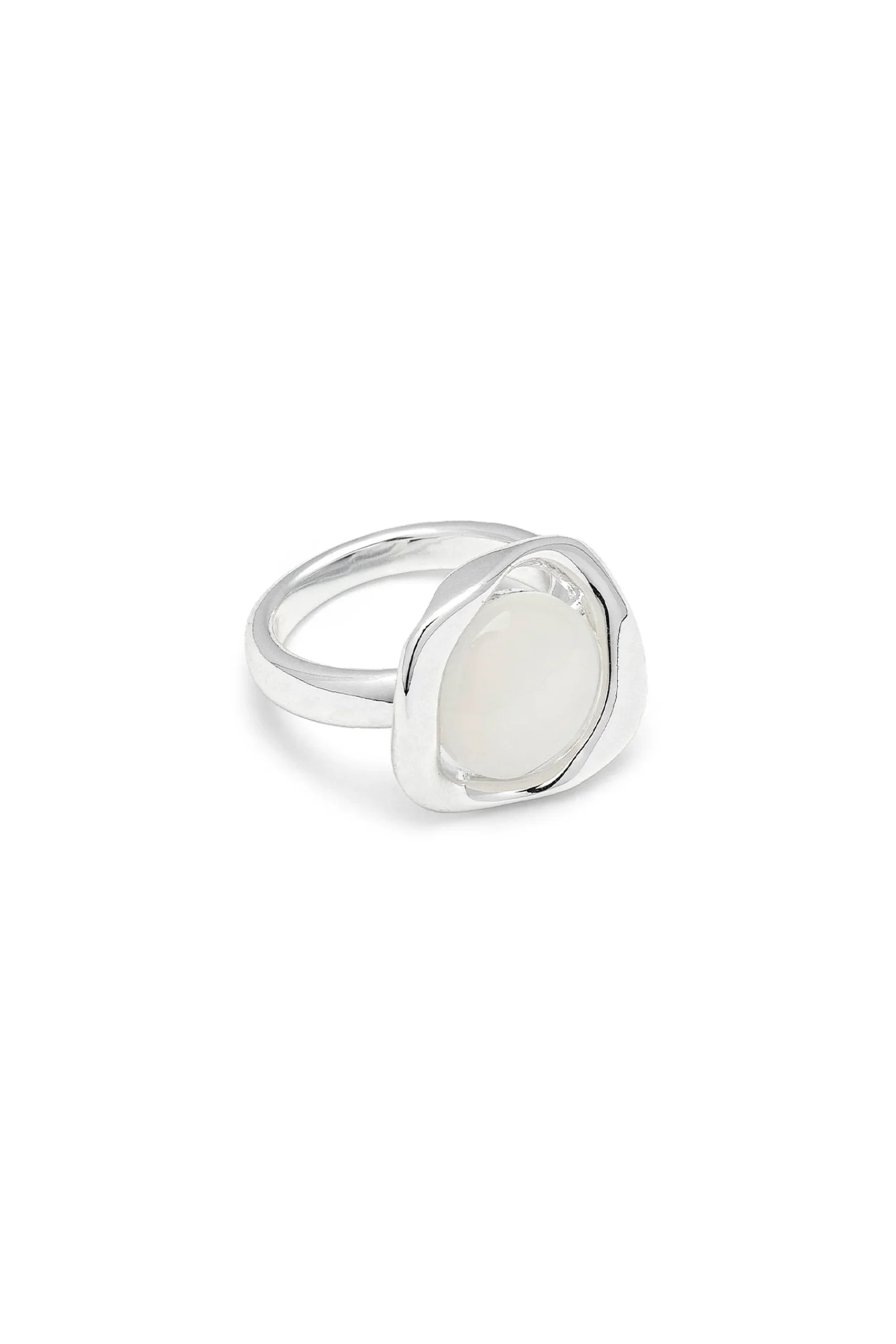 1523 ANELLO PIETRA BIANCA