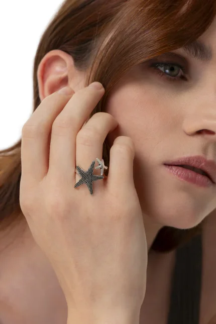 ANELLO 2 STELLE MARINE