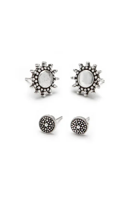 SET 2 ORECCHINI SOLE