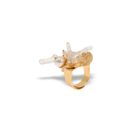 Anello CORALINE bianco