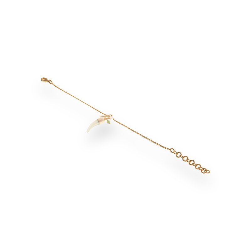 1586 Bracciale HORNS salvia