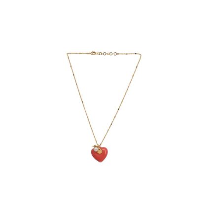 Collana HEARTS Corallo