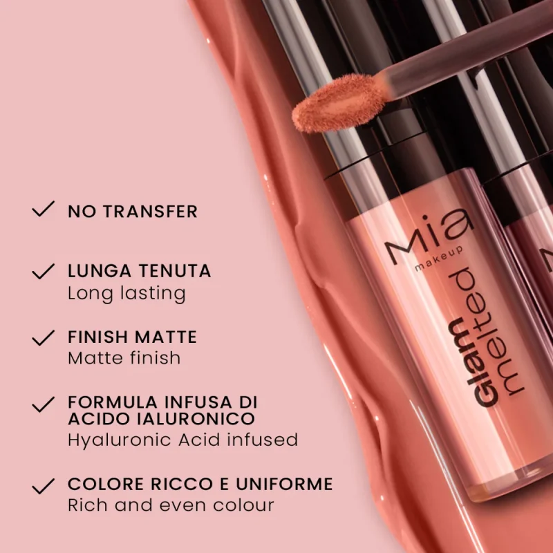 GLAM MELTED Liquid Lipstick 44 Dusk - 5 g