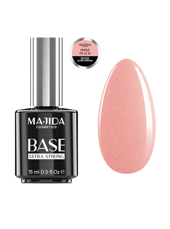 Base Ultra Strong Shine Peach 15 ml HEMA FREE