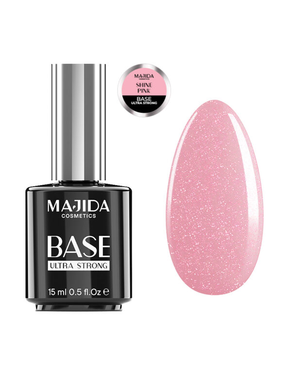 Base Ultra Strong Shine Pink 15 ml HEMA FREE